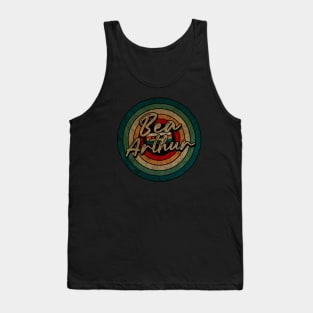 Bea Arthur - Vintage Circle kaset Tank Top